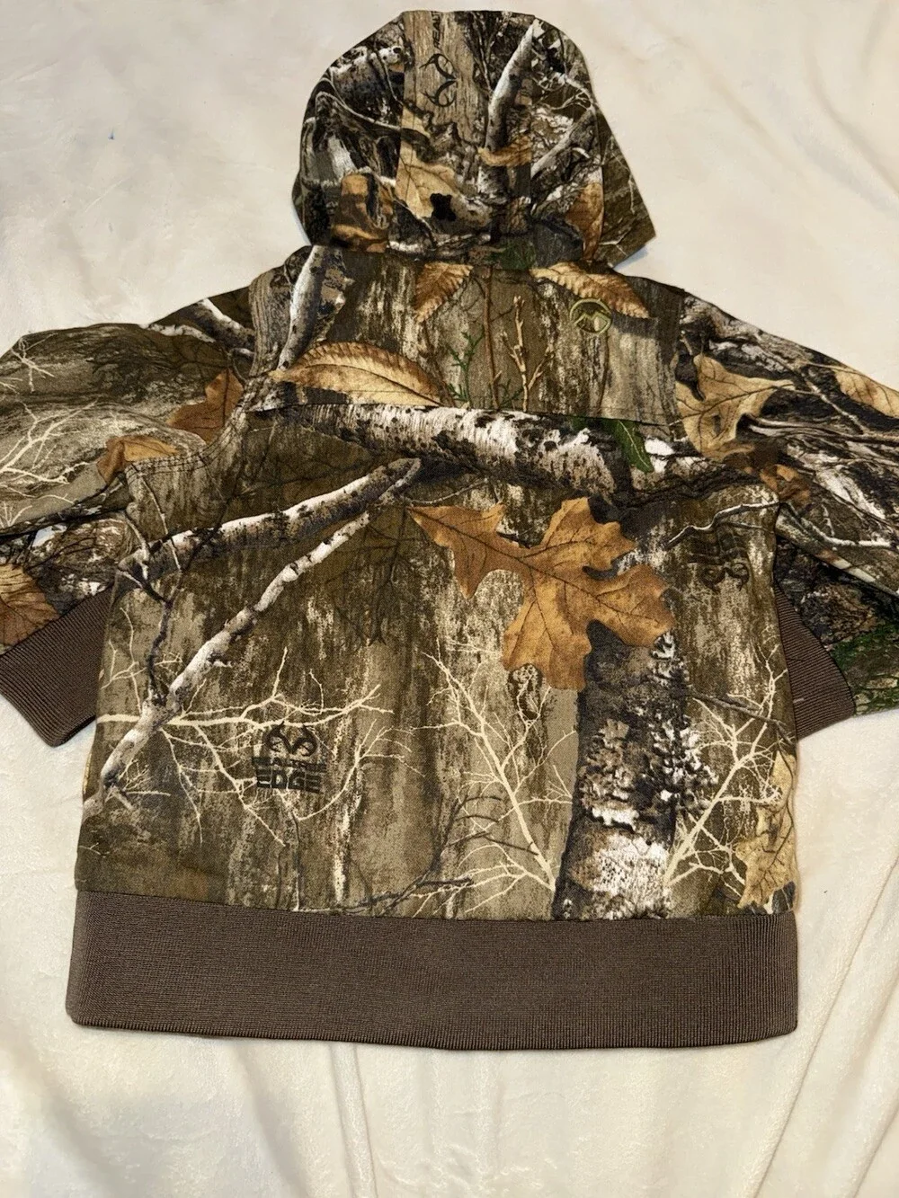 Magellan Outdoors Insulated Jacket with Hood Youth Size 4T Realtree Edge Camo
